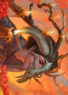 Hedgewitch's Mask Art Card - Art Series: Innistrad: Midnight Hunt Magic: The Gathering trading card