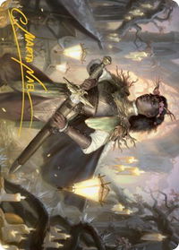Sungold Sentinel Art Card (Gold-Stamped Signature) - Art Series: Innistrad: Midnight Hunt (ASMID) #20 - Special Magic: The Gathering Trading Card