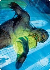 Larder Zombie Art Card - Art Series: Innistrad: Midnight Hunt (ASMID) #24 - Special Magic: The Gathering Trading Card