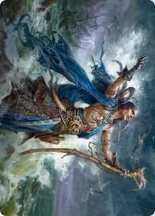 Lier, Disciple of the Drowned Art Card - Art Series: Innistrad: Midnight Hunt Magic: The Gathering trading card