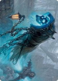 Nebelgast Intruder Art Card - Art Series: Innistrad: Midnight Hunt (ASMID) #27 - Special Magic: The Gathering Trading Card