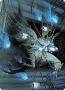 Patrician Geist Art Card - Art Series: Innistrad: Midnight Hunt Magic: The Gathering trading card