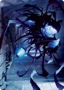 Spectral Adversary Art Card - Art Series: Innistrad: Midnight Hunt Magic: The Gathering trading card