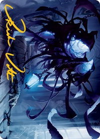 Spectral Adversary Art Card (Gold-Stamped Signature) - Art Series: Innistrad: Midnight Hunt (ASMID) #30 - Special Magic: The Gathering Trading Card