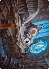 Unblinking Observer Art Card - Art Series: Innistrad: Midnight Hunt (ASMID) #31 - Special Magic: The Gathering Trading Card