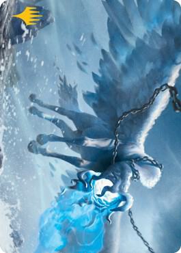 Waildrifter Art Card (Gold-Stamped Signature) - Art Series: Innistrad: Midnight Hunt Magic: The Gathering trading card