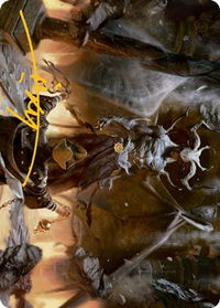 Ormendahl, the Corrupter Art Card (Gold-Stamped Signature) - Art Series: Innistrad: Midnight Hunt (ASMID) #38 - Special Magic: The Gathering Trading Card