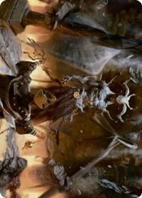 Ormendahl, the Corrupter Art Card - Art Series: Innistrad: Midnight Hunt (ASMID) #38 - Special Magic: The Gathering Trading Card