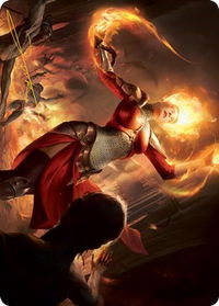 Light Up the Night Art Card (Gold-Stamped Signature) - Art Series: Innistrad: Midnight Hunt (ASMID) #43 - Special Magic: The Gathering Trading Card