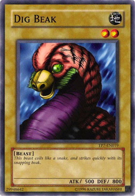 Dig Beak - Tournament Pack 7 YuGiOh trading card