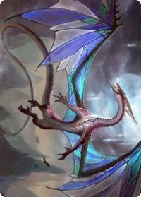 Moonveil Regent Art Card - Art Series: Innistrad: Midnight Hunt (ASMID) #44 - Special Magic: The Gathering Trading Card