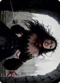 Voldaren Stinger Art Card - Art Series: Innistrad: Midnight Hunt (ASMID) #46 - Special Magic: The Gathering Trading Card