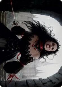 Voldaren Stinger Art Card - Art Series: Innistrad: Midnight Hunt Magic: The Gathering trading card