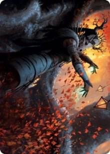 Dawnhart Rejuvenator Art Card - Art Series: Innistrad: Midnight Hunt Magic: The Gathering trading card