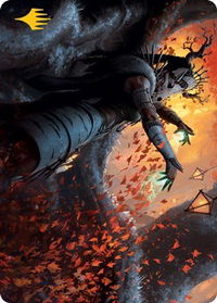 Dawnhart Rejuvenator Art Card (Gold-Stamped Signature) - Art Series: Innistrad: Midnight Hunt (ASMID) #49 - Special Magic: The Gathering Trading Card