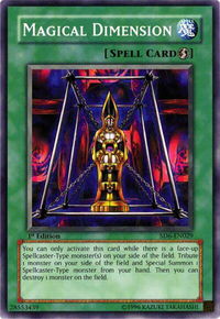 Magical Dimension - Structure Deck: Spellcaster's Judgment (SD6) #SD6-EN029 - Common / Short Print YuGiOh Trading Card