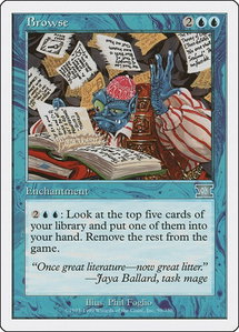 Browse - Classic Sixth Edition (6ED) #59 - Uncommon Magic: The Gathering Trading Card