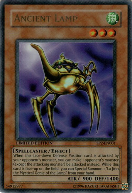 Ancient Lamp - Sneak Preview Series 2 YuGiOh trading card