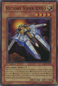 Victory Viper XX03 - Enemy of Justice (EOJ) #EOJ-EN011 - Super Rare YuGiOh Trading Card