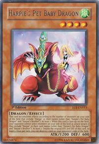 Harpie's Pet Baby Dragon - Enemy of Justice (EOJ) #EOJ-EN013 - Rare YuGiOh Trading Card