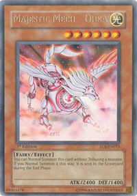 Majestic Mech - Ohka - Enemy of Justice (EOJ) #EOJ-EN015 - Rare YuGiOh Trading Card