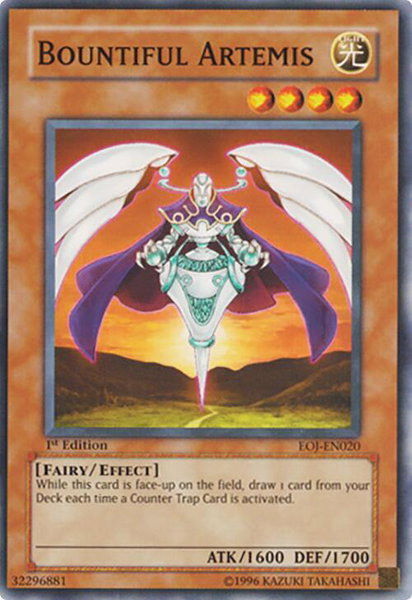 Bountiful Artemis - Enemy of Justice YuGiOh trading card