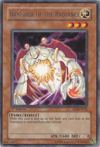 Banisher of the Radiance - Enemy of Justice (EOJ) #EOJ-EN022 - Rare YuGiOh Trading Card
