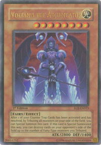 Voltanis the Adjudicator - Enemy of Justice (EOJ) #EOJ-EN023 - Ultra Rare YuGiOh Trading Card
