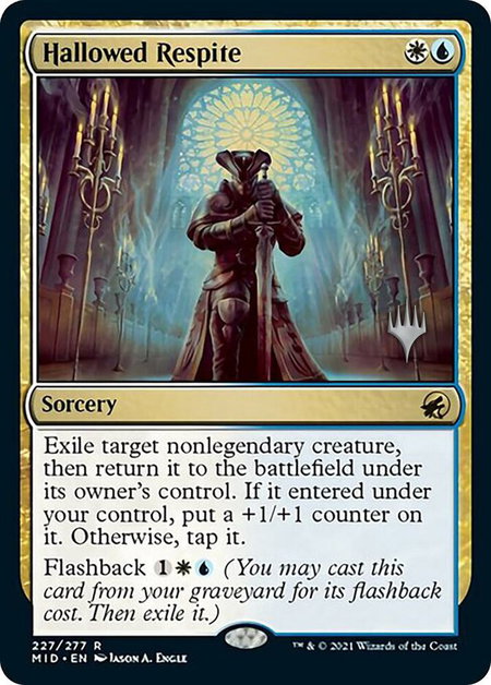 Hallowed Respite - Promo Pack: Innistrad: Midnight Hunt Magic: The Gathering trading card