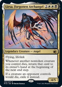 Liesa, Forgotten Archangel - Promo Pack: Innistrad: Midnight Hunt (PPMID) #232p - Rare Magic: The Gathering Trading Card