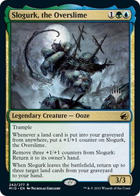 Slogurk, the Overslime - Promo Pack: Innistrad: Midnight Hunt (PPMID) #242p - Rare Magic: The Gathering Trading Card