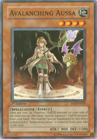 Avalanching Aussa - Enemy of Justice (EOJ) #EOJ-EN026 - Common / Short Print YuGiOh Trading Card