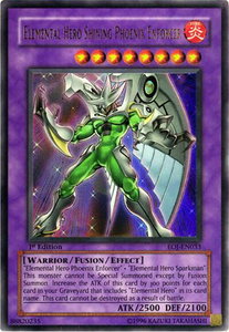 Elemental Hero Shining Phoenix Enforcer - Enemy of Justice (EOJ) #EOJ-EN033 - Ultra Rare YuGiOh Trading Card