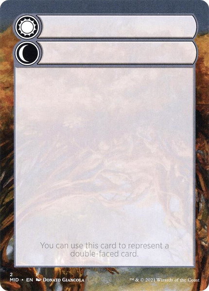Helper Card - 2/9 - Innistrad: Midnight Hunt Magic: The Gathering trading card