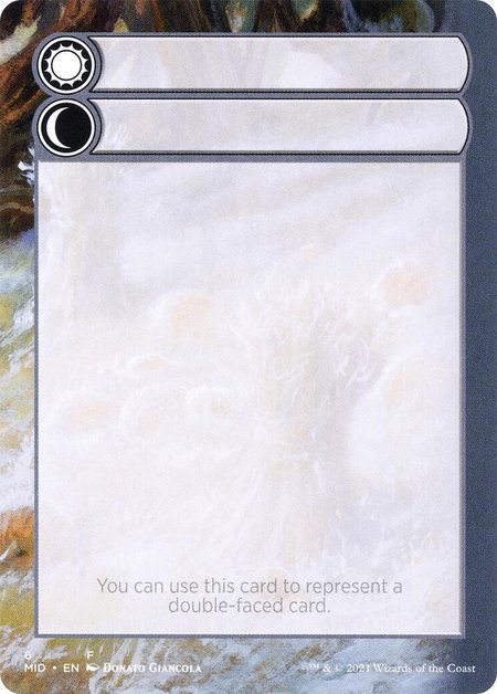 Helper Card - 6/9 trading card from Innistrad: Midnight Hunt Helper Card - 6/9 - Innistrad: Midnight Hunt Magic: The Gathering trading card