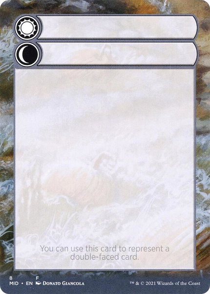Helper Card - 8/9 trading card from Innistrad: Midnight Hunt Helper Card - 8/9 - Innistrad: Midnight Hunt Magic: The Gathering trading card
