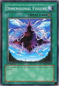 Dimensional Fissure - Enemy of Justice (EOJ) #EOJ-EN047 - Common / Short Print YuGiOh Trading Card