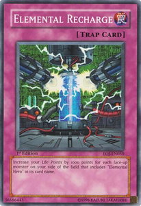 Elemental Recharge - Enemy of Justice (EOJ) #EOJ-EN050 - Common / Short Print YuGiOh Trading Card