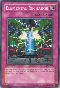 Elemental Recharge - Enemy of Justice (EOJ) #EOJ-EN050 - Common / Short Print YuGiOh Trading Card