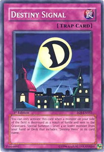 Destiny Signal - Enemy of Justice (EOJ) #EOJ-EN052 - Common / Short Print YuGiOh Trading Card