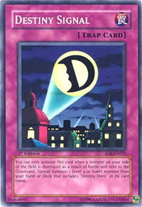 Destiny Signal - Enemy of Justice (EOJ) #EOJ-EN052 - Common / Short Print YuGiOh Trading Card