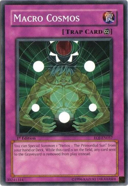 Macro Cosmos - Enemy of Justice YuGiOh trading card