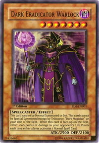 Dark Eradicator Warlock - Structure Deck: Spellcaster's Judgment (SD6) #SD6-EN001 - Ultra Rare YuGiOh Trading Card