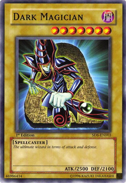 Dark Magician - Structure Deck: Spellcaster's Judgment YuGiOh trading card