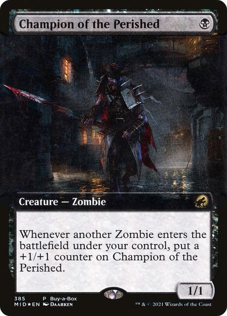 Champion of the Perished - Buy-A-Box Promos Magic: The Gathering trading card