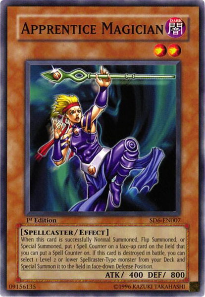Apprentice Magician - Structure Deck: Spellcaster's Judgment YuGiOh trading card
