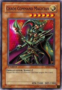 Chaos Command Magician - Structure Deck: Spellcaster's Judgment (SD6) #SD6-EN008 - Common / Short Print YuGiOh Trading Card