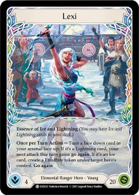 Lexi // Frostbite - Tales of Aria (ELE) #ELE032 // ELE111 - Token Flesh and Blood Trading Card