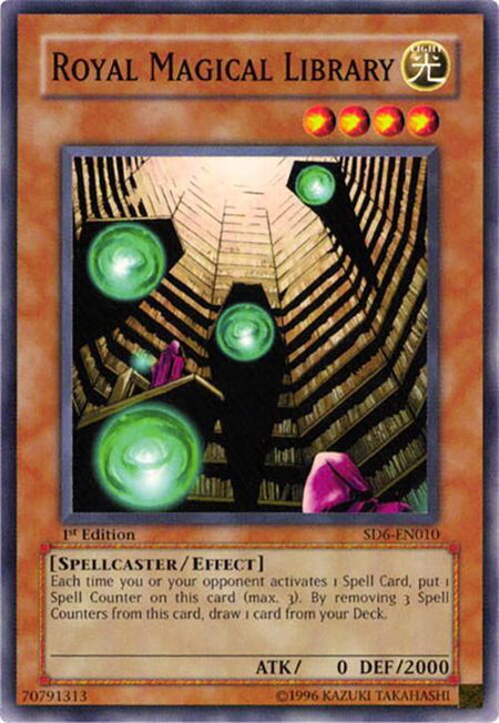 Royal Magical Library - Structure Deck: Spellcaster's Judgment YuGiOh trading card