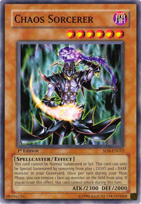 Chaos Sorcerer - Structure Deck: Spellcaster's Judgment YuGiOh trading card